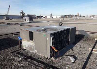 commercial unit before changing